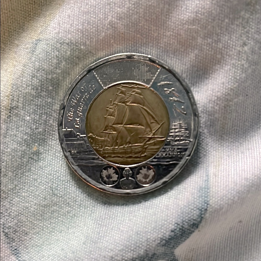 200th anniversary, Shannon (The War of 1812) Rare Commemorative Toonie/2$ Coin